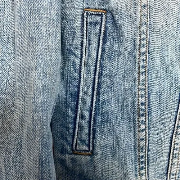 Rails distressed ripped modern vintage knox denim jean jacket size small - Picture 7 of 14